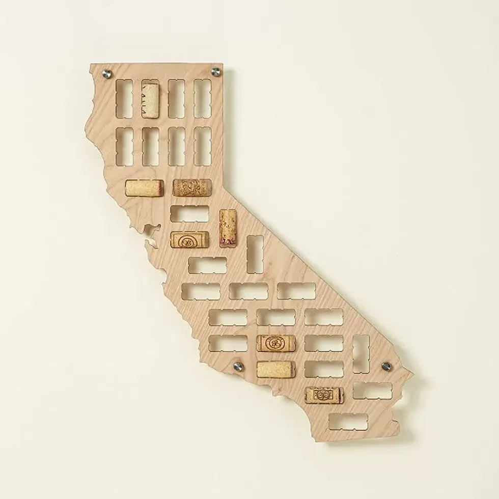 Wine Cork State Wall Hanging