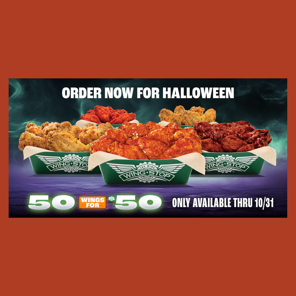 Wingstop Halloween Food Deals