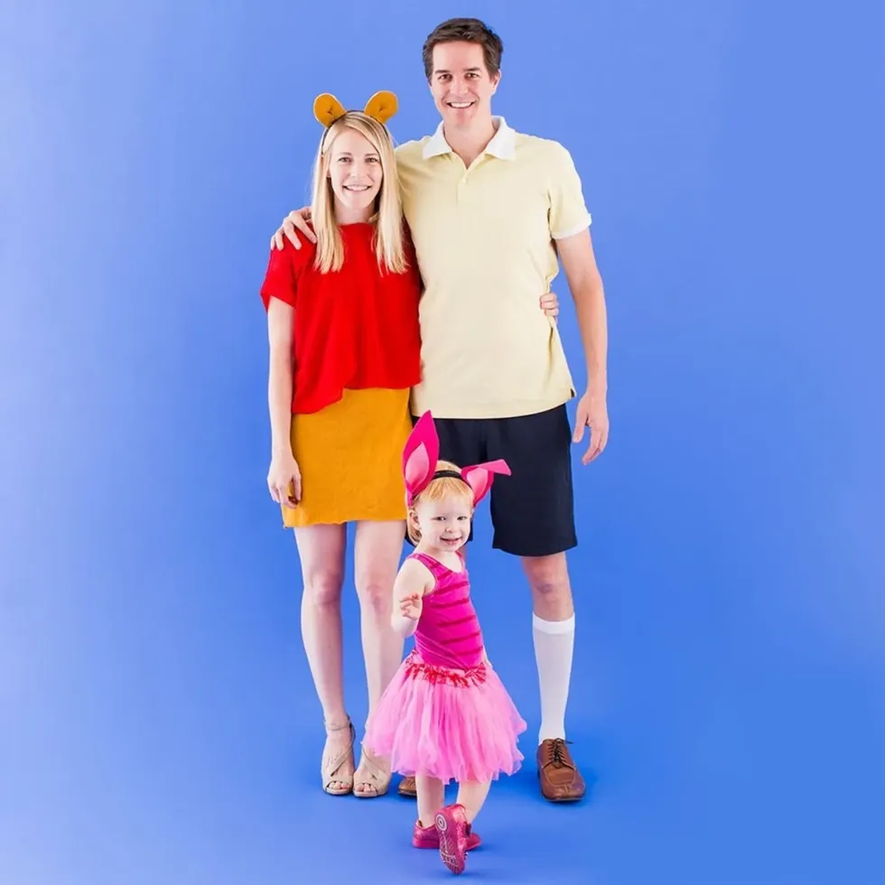 Winnie The Pooh Family Costumes