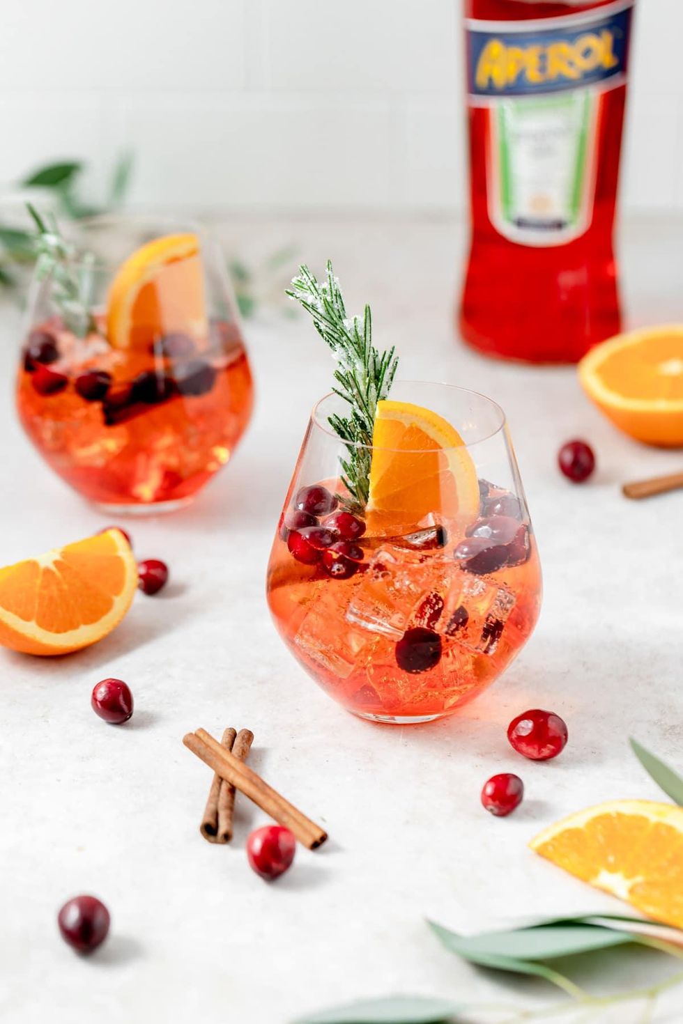 Winter Aperol Spritz