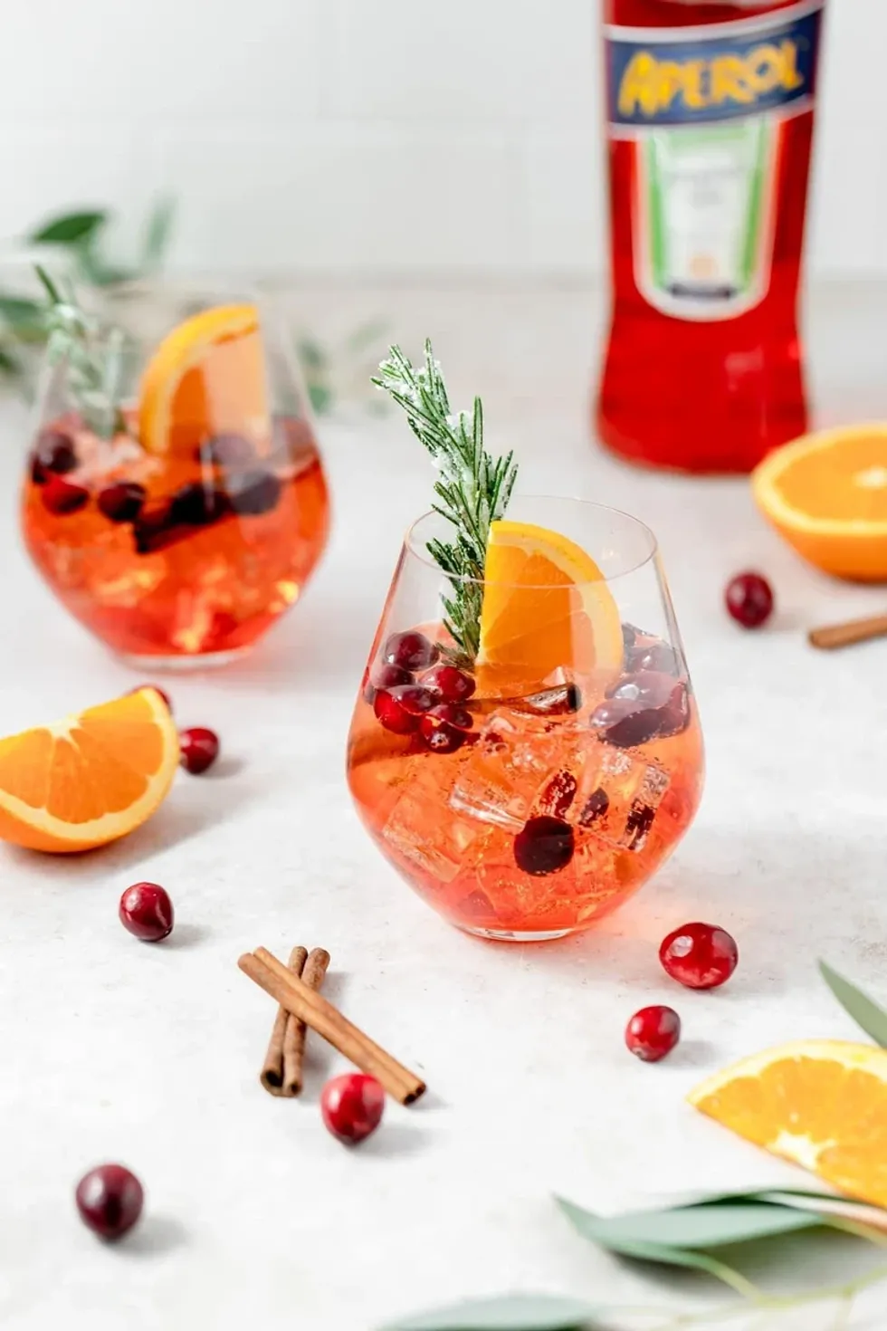 Winter Aperol Spritz