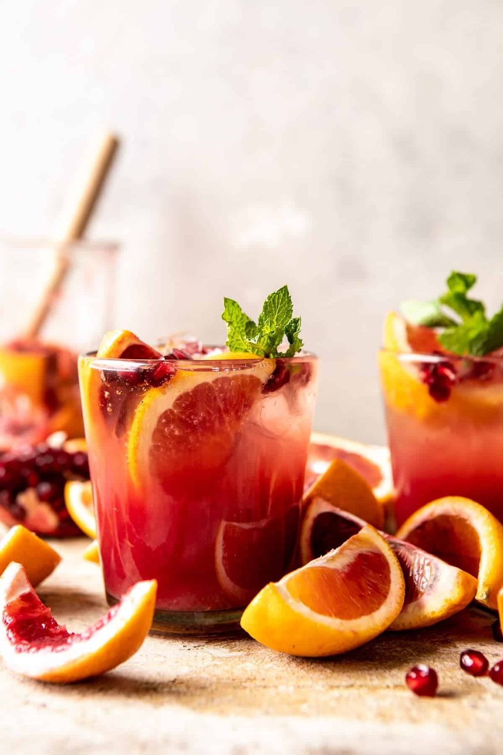 Winter Citrus Tequila Smash