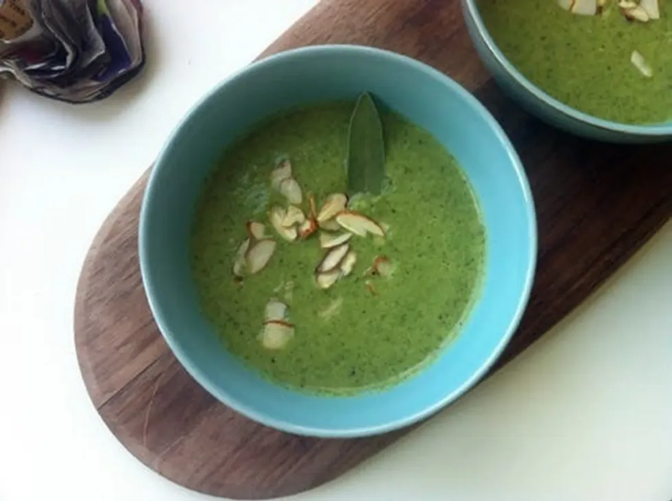 winter recipe cream of broccoli soup