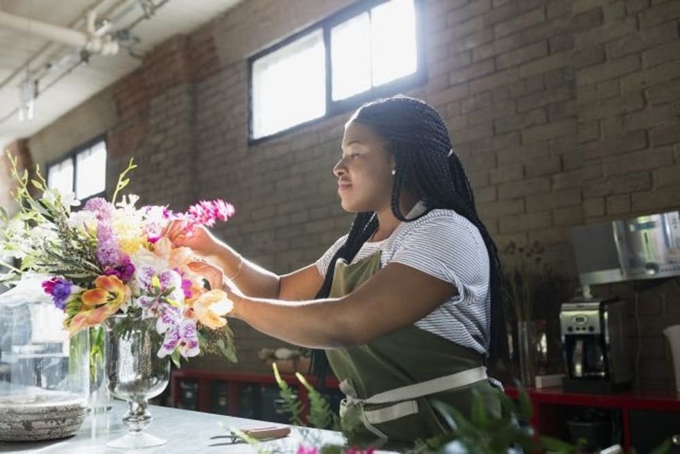 woman florist