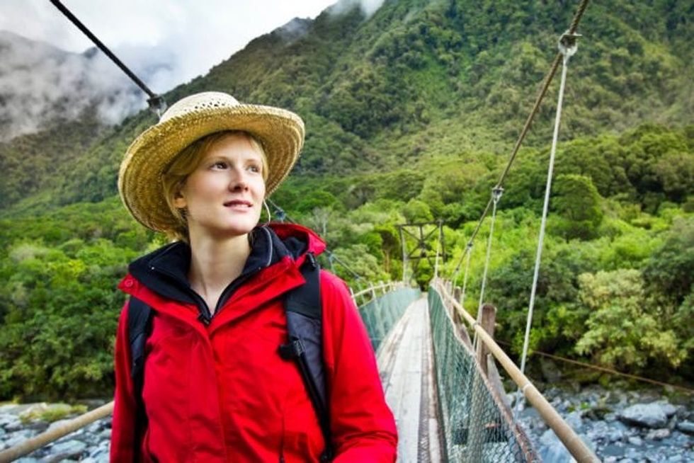 woman in New Zealand