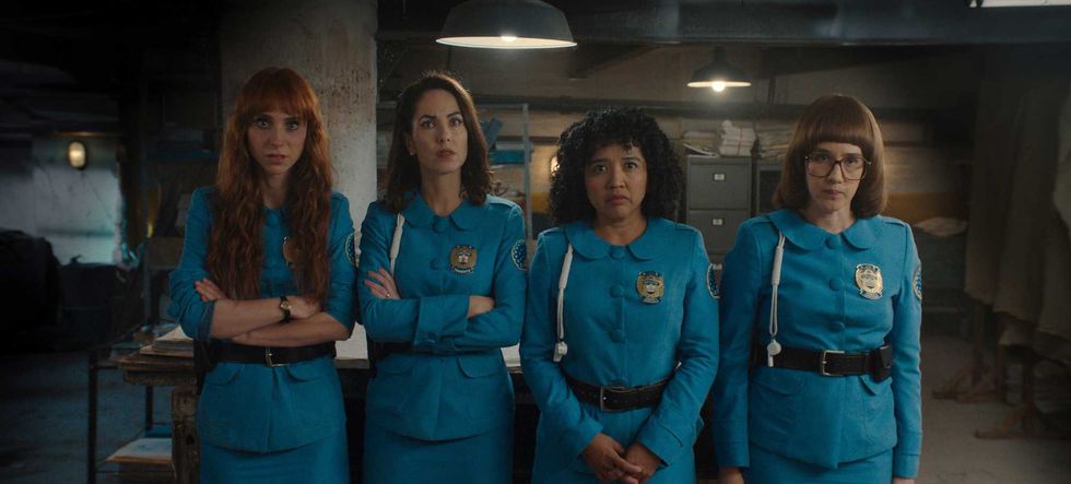 Women in Blue (Las Azules)