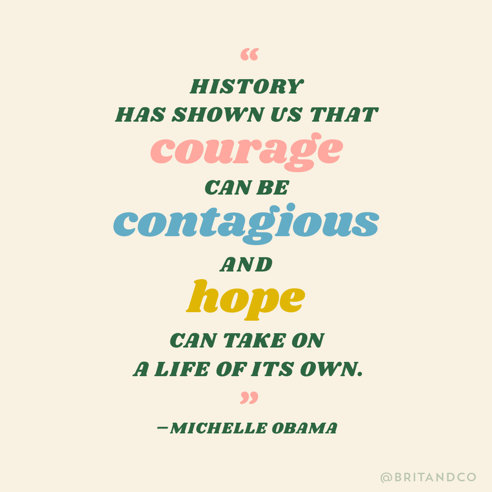 women's history month quotes michelle obama