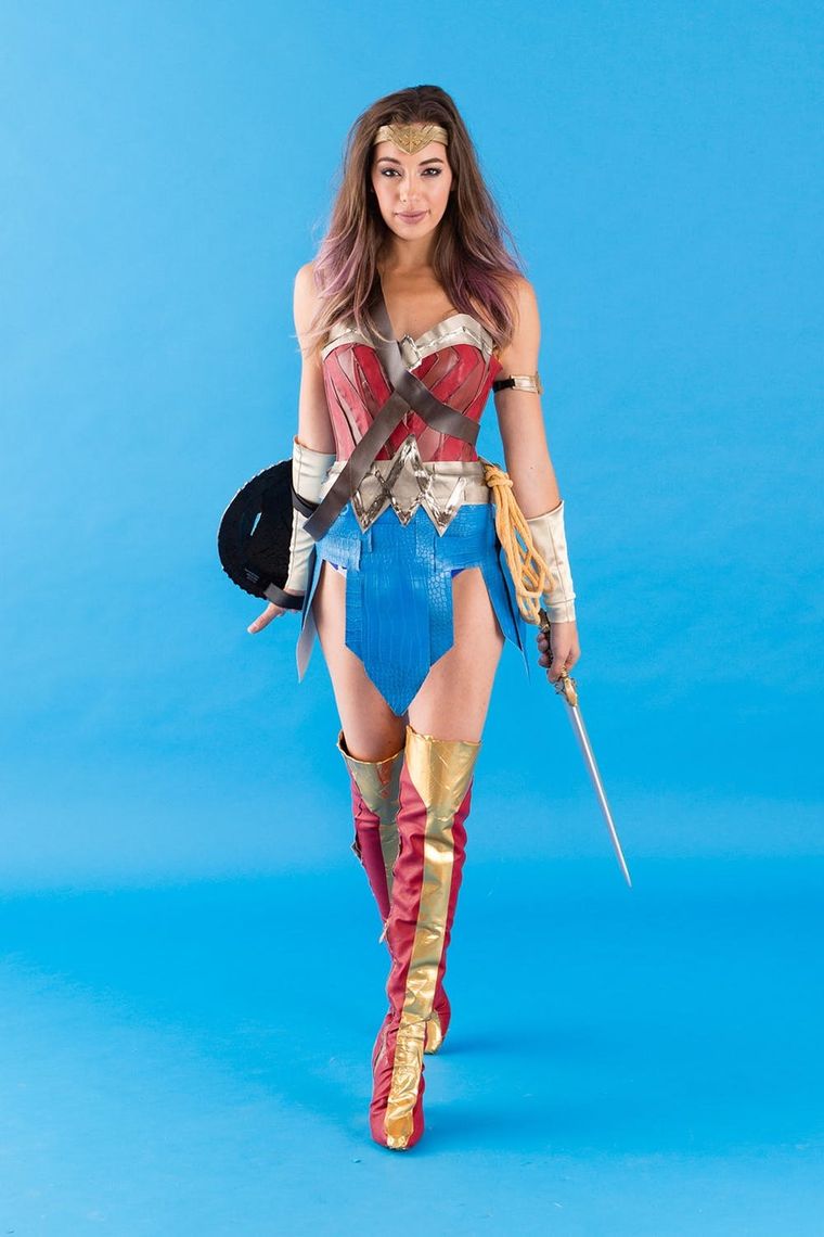 DIY Wonder Woman Costume - Brit + Co