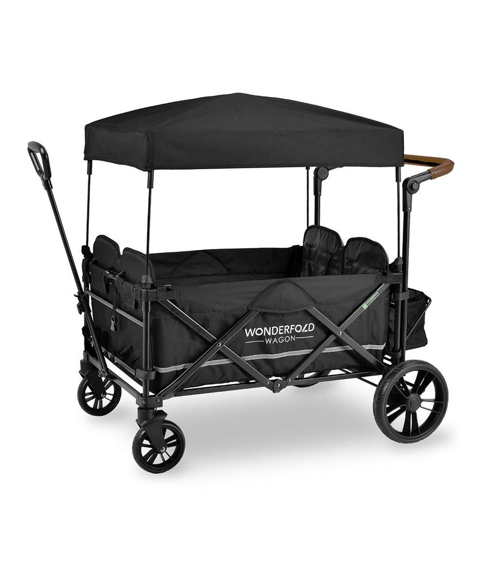 Wonderfold X4 Pull and Push Quad Stroller Wagon