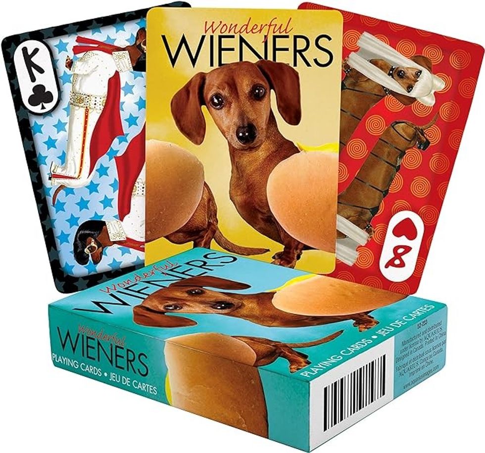Wonderful Wieners Playing Cards