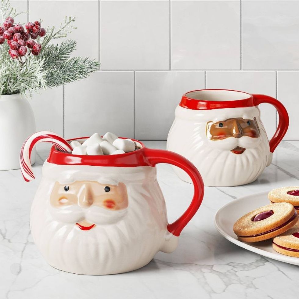 Wondershop Santa Face Mug