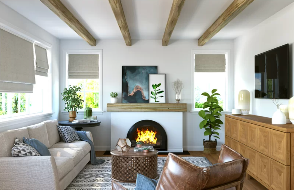 wood beams