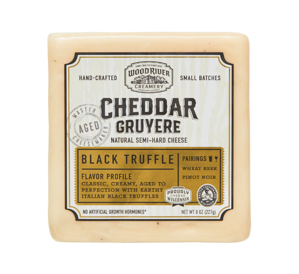Wood River Creamery Black Truffle Cheese