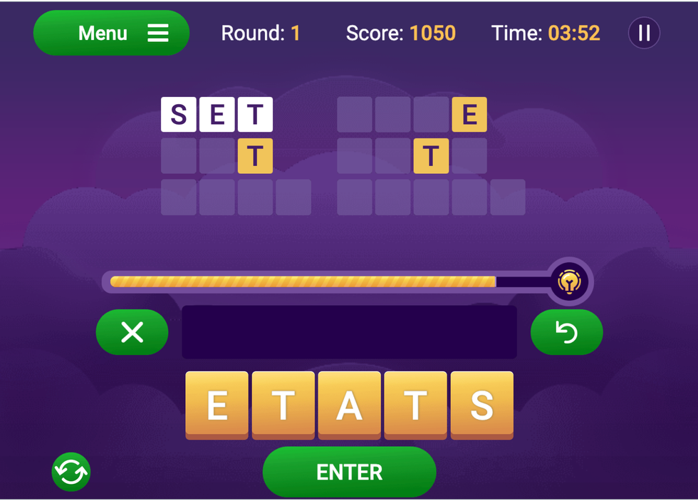 word scramble