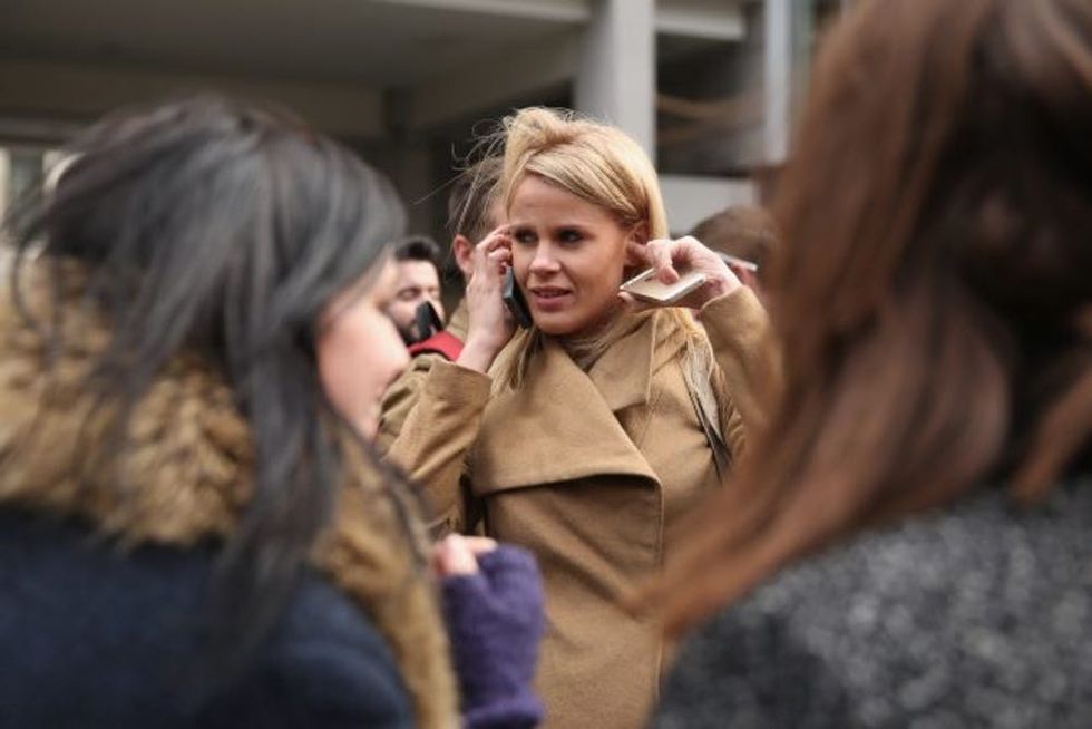 Workers Evacuated As Underground Fire Rages In Central London
