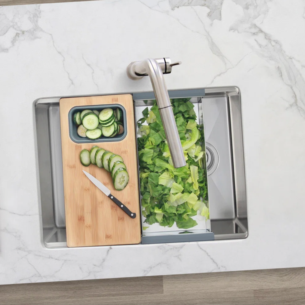 Workstation Sink Bamboo Cutting Board