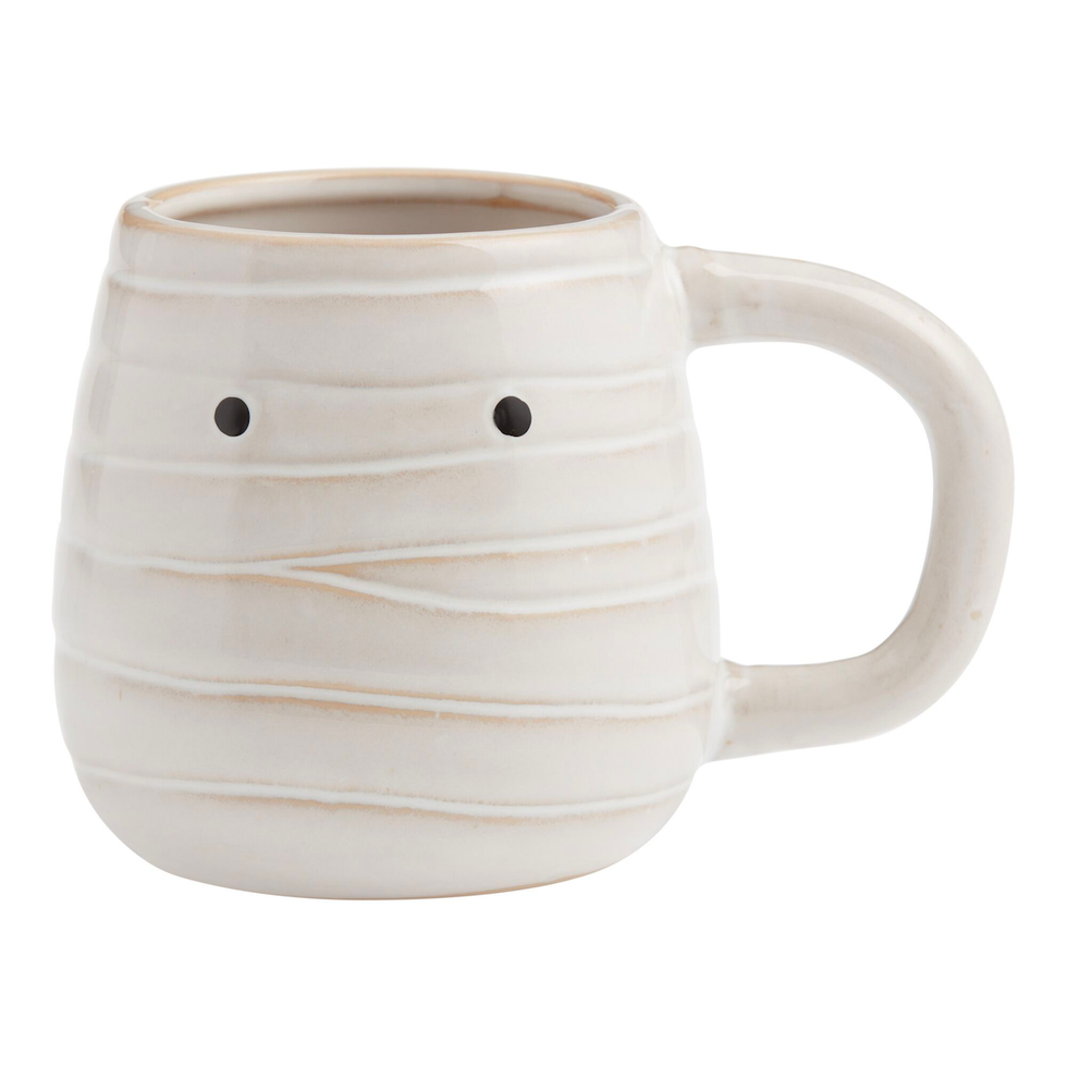 World Market Halloween Mummy Mug
