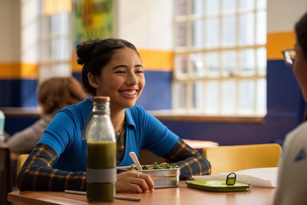 xochitl gomez as dawn on the babysitter's club