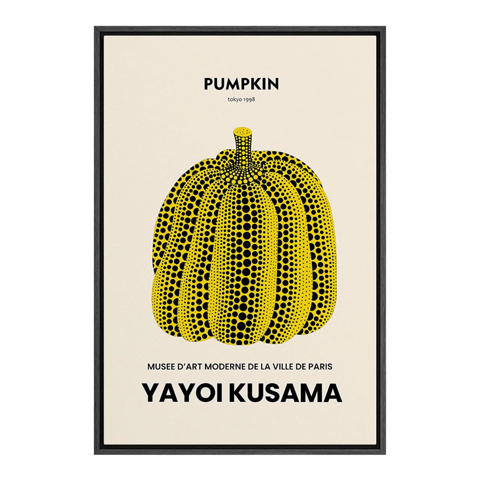 Yayoi Kusama "Japanese Pumpkin" Wall Art
