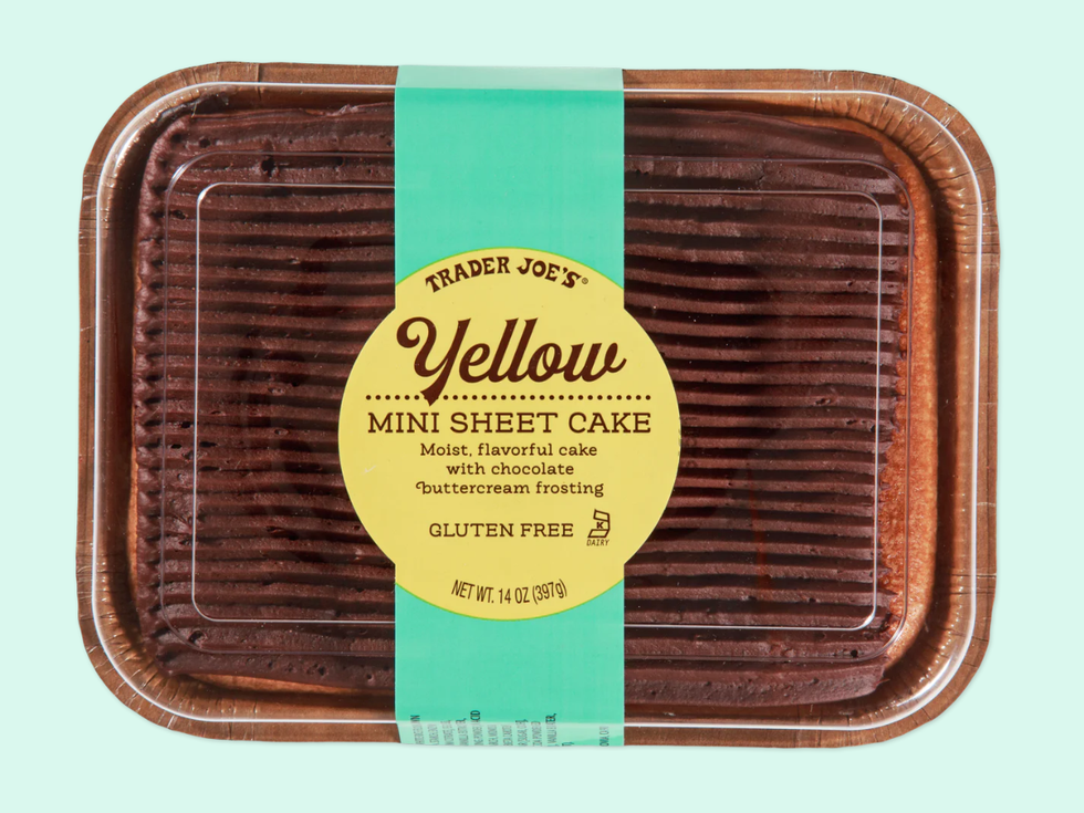 Yellow Mini Sheet Cake