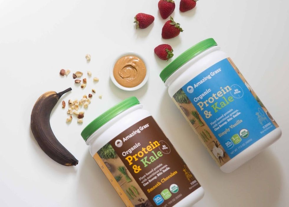 You could make protein shake popsicles as a snack or to suck on after a workout, but try them for breakfast on a hot summer day.