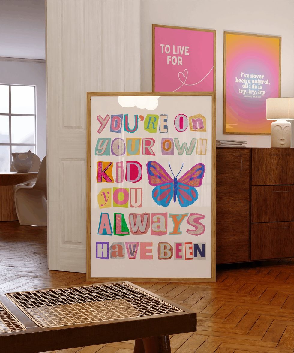 You're On Your Own Kid Poster
