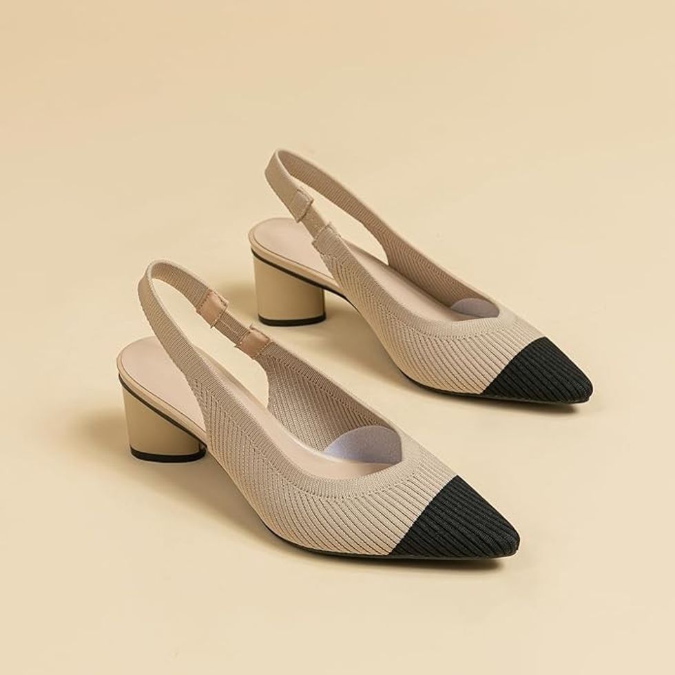 Youngshow Comfort Slingback Pumps