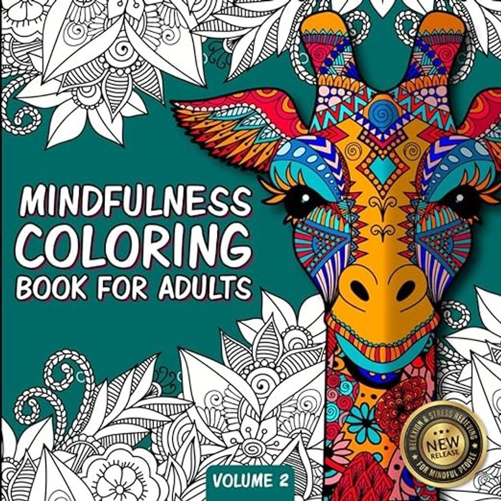 Yournotes Publishing Mindfulness Coloring Book For Adults