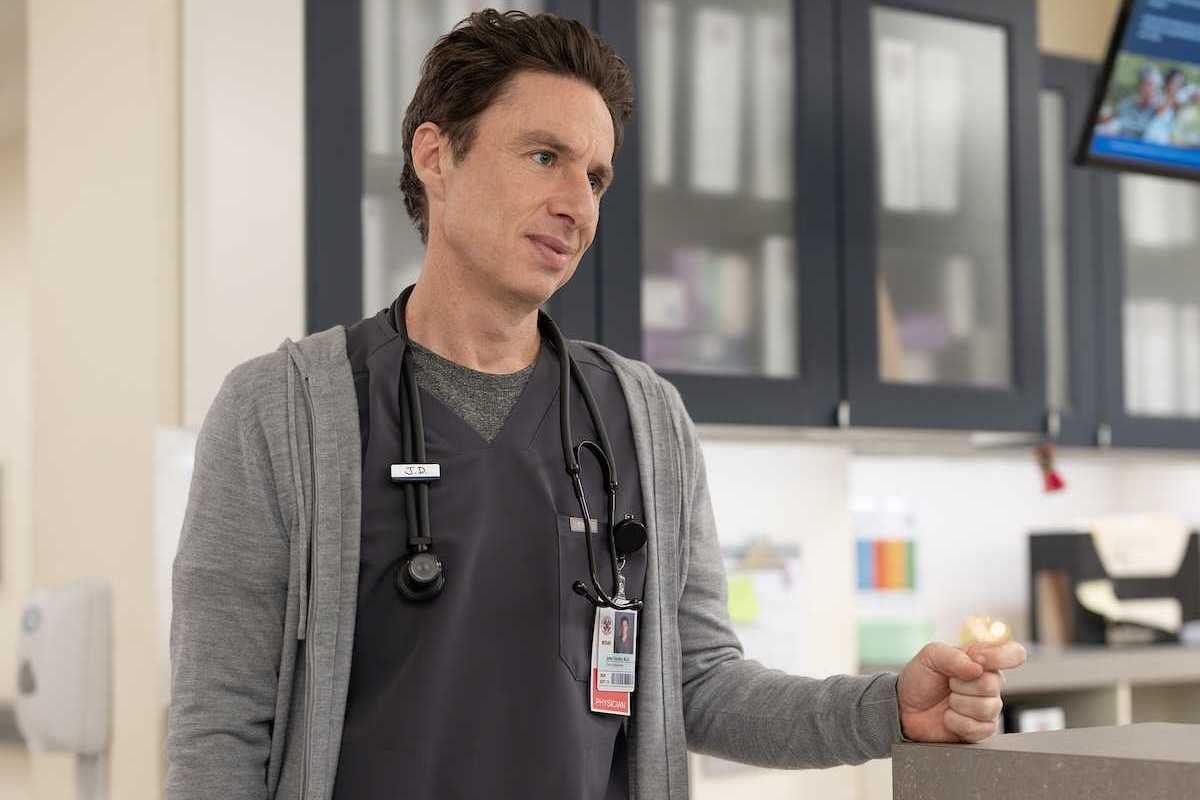 Zach Braff as Dr. John Dorian scrubs cast