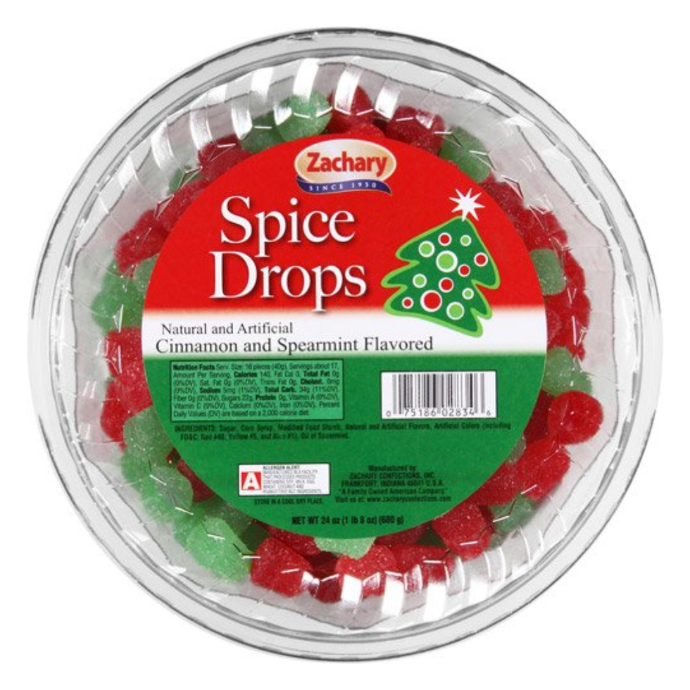 Zachary Christmas Spice Gum Drops
