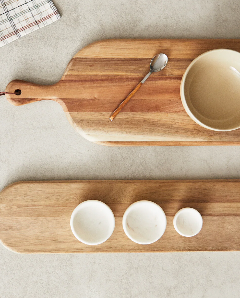 zara home cutting board