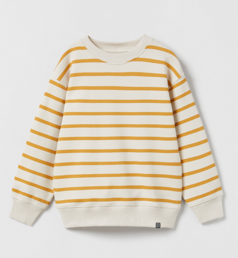 Zara Kids Striped Sweatshirt