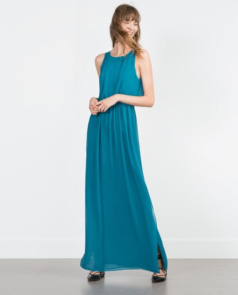 zara-long-crepe-dress