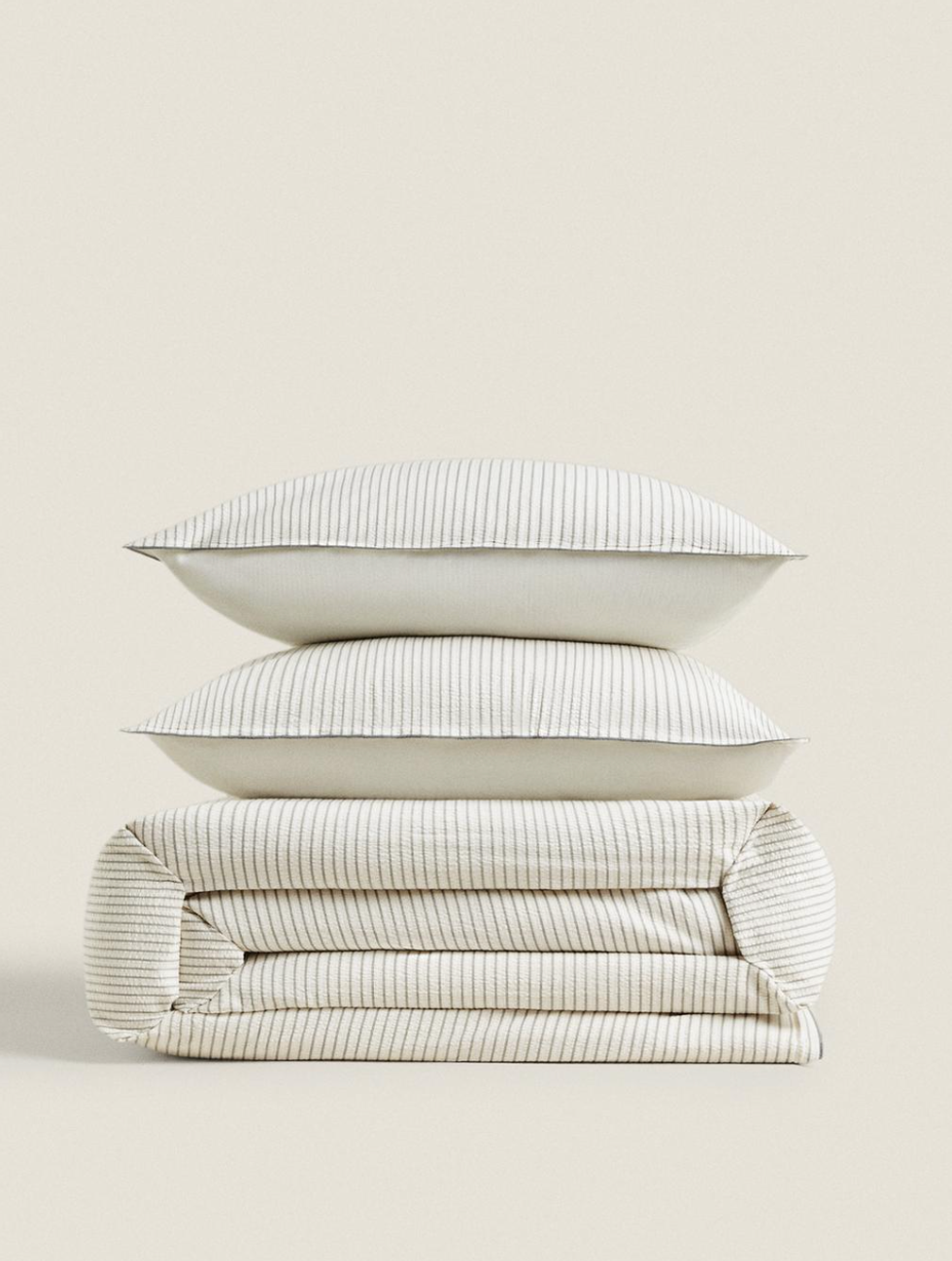 Zara Striped Seersucker Duvet