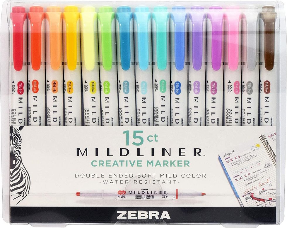 Zebra Pen Mildliner Double Ended Highlighter
