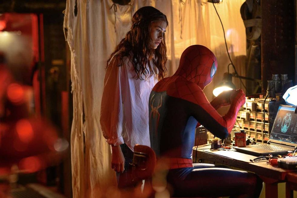zendaya and tom holland in the Spider-Man: Brand New Day cast