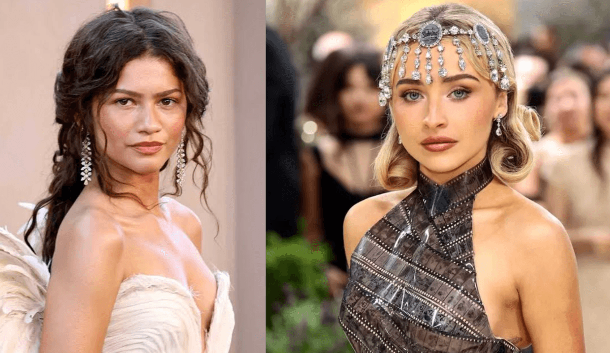 zendaya, sabrina carpenter fashion