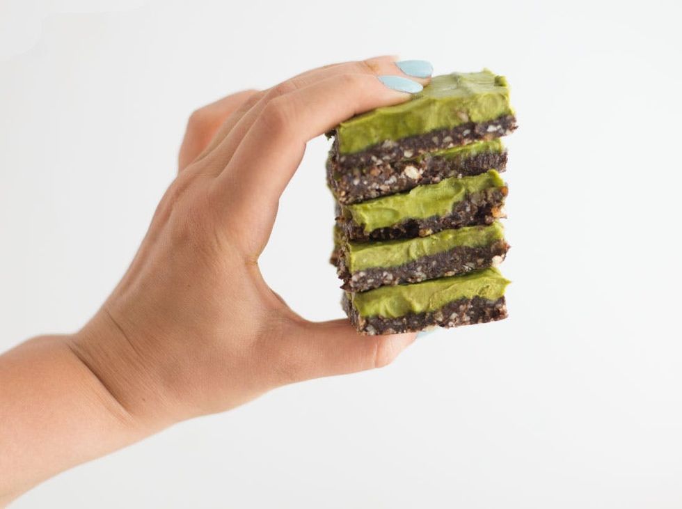 Zombie Avocado Bars