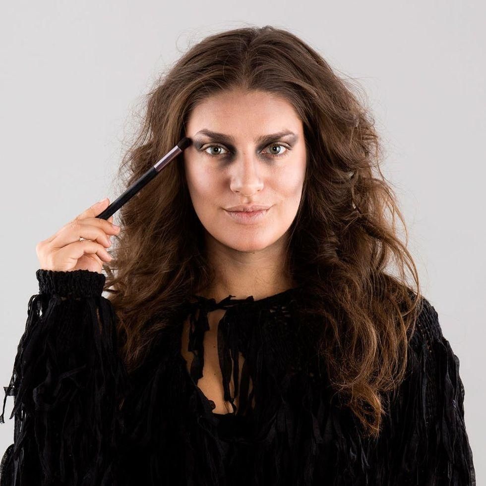 zombie eyeshadow look