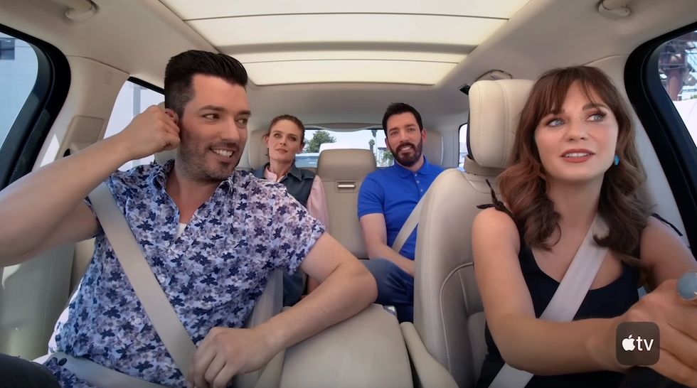 Zooey Deschanel And Jonathan Scott