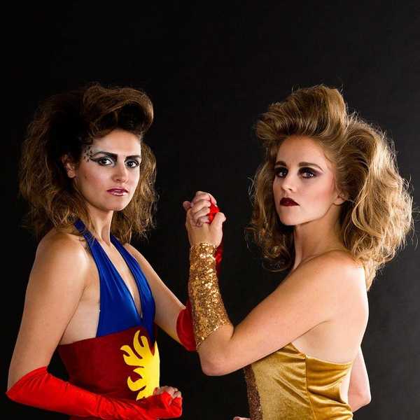 Zoya the Destroya and Liberty Belle from GLOW