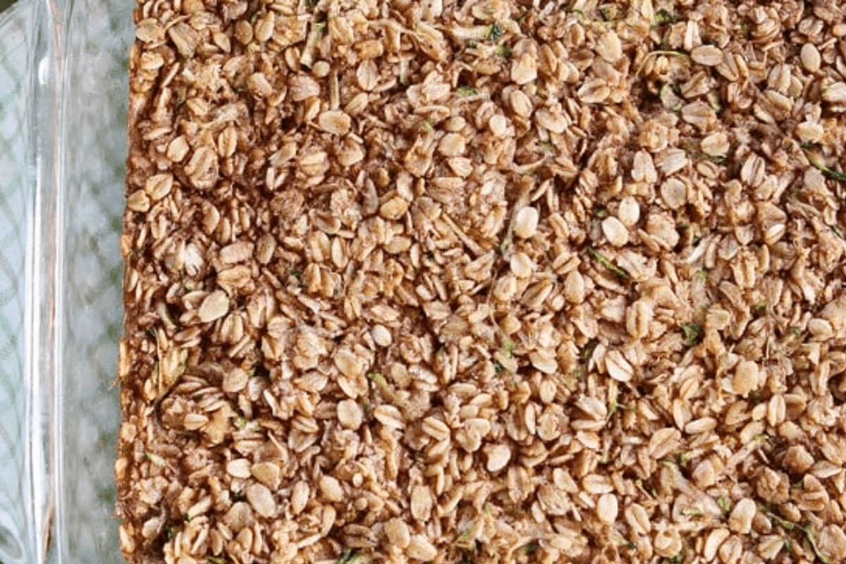Zucchini Bread Baked Oatmeal