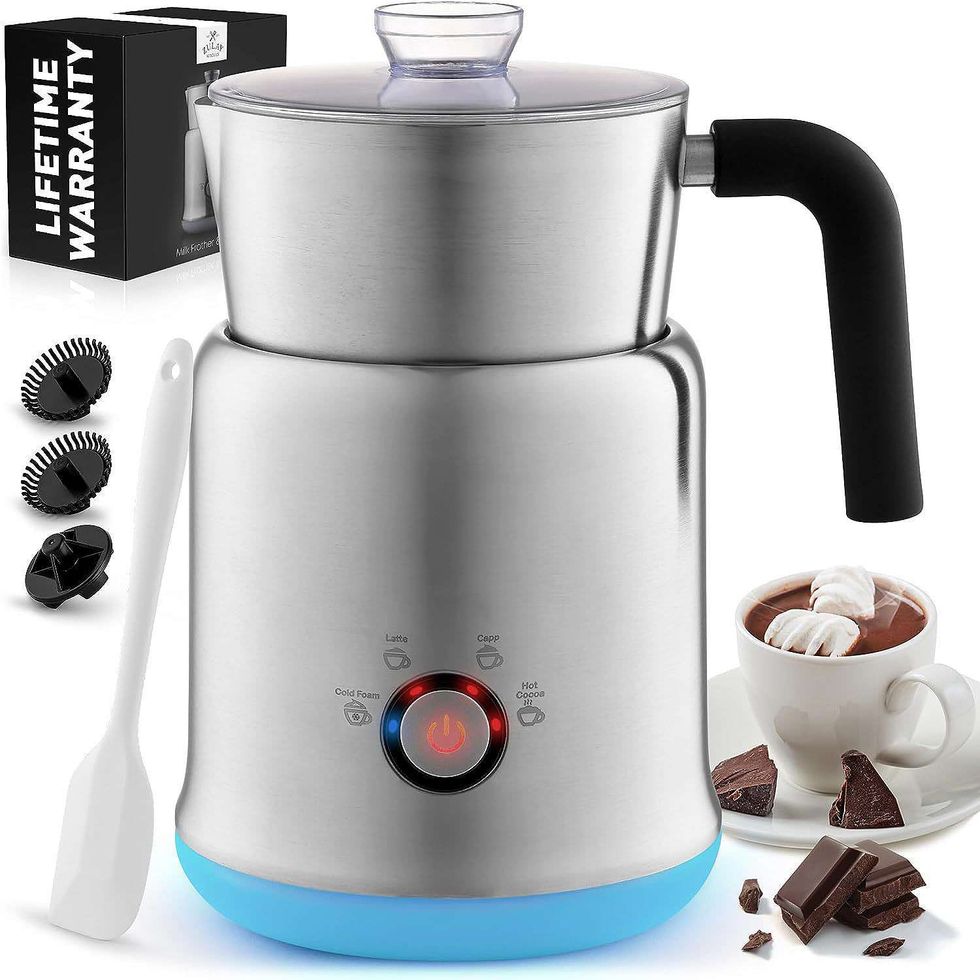 Zulay Kitchen Hot Chocolate Machine & Hot/Cold Foam Maker