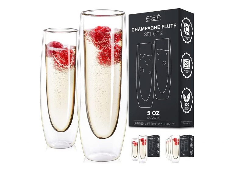 Libbey Stemless Champagne Flute Glasses, 8.5-ounce, Set Of 12 : Target