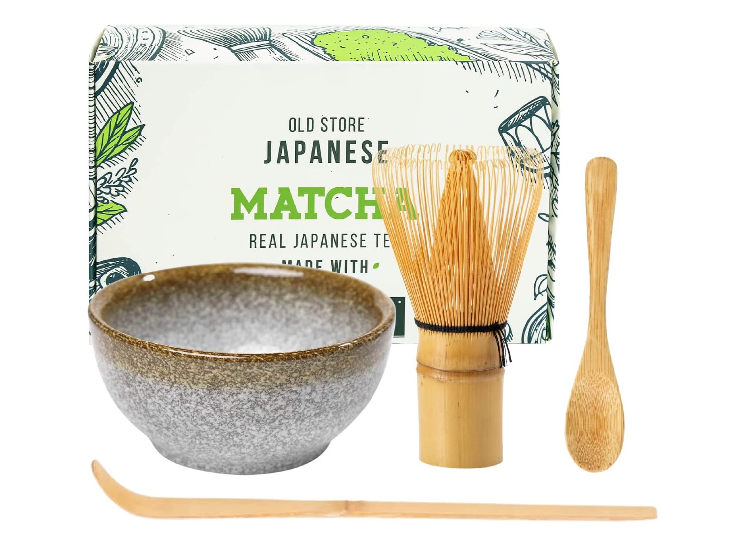 Matcha Starter Kit ( Electric Matcha Whisk + Spoon )