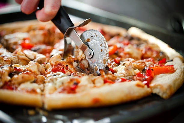 New Heavy KitchenAid Professional Empire Red Pizza Cutter Wheel w Finger  Guard