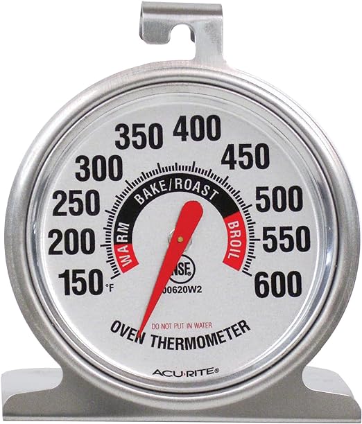 Oven Thermometer Stainless Steel Cooking Gauge Meat Pointer