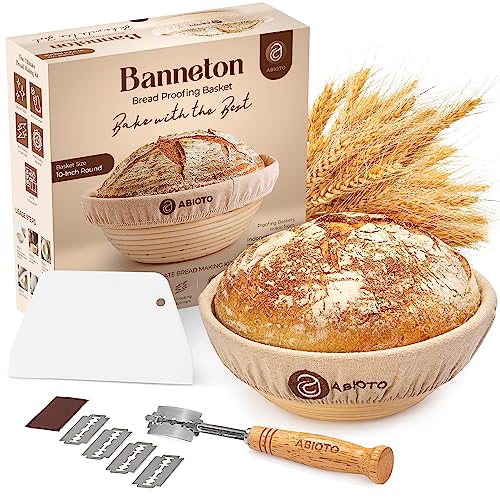 8-Piece Suit Natural Rattan Proofing Basket Bread Banneton Dough